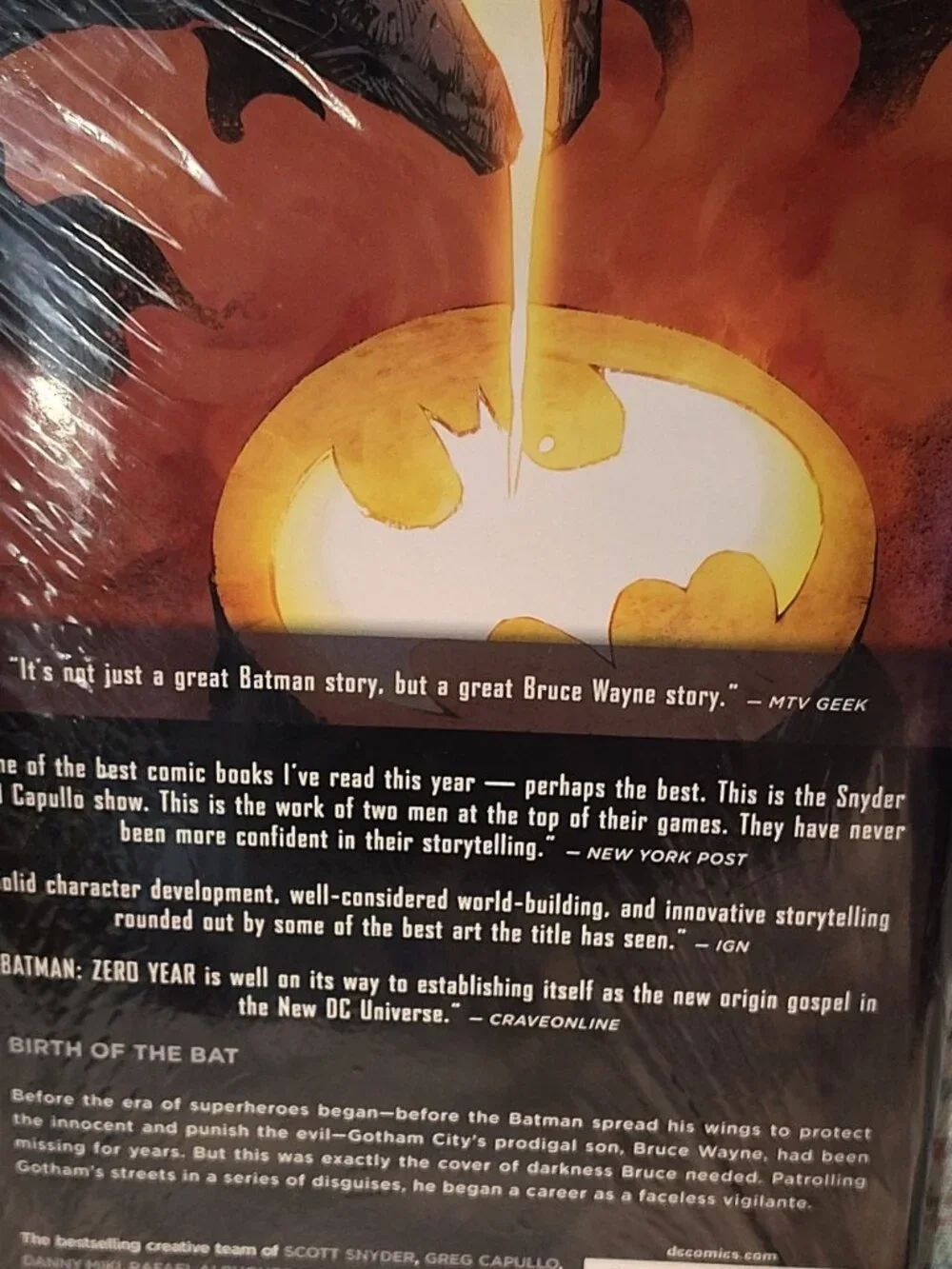 Batman Volume 4 Zero Year Secret City Graphic Novel Trade Paperback DC Comics